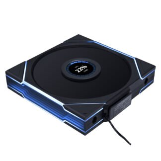 Lian Li TL140 Uni Fan Wireless LCD ARGB Reverse PWM 140mm Black