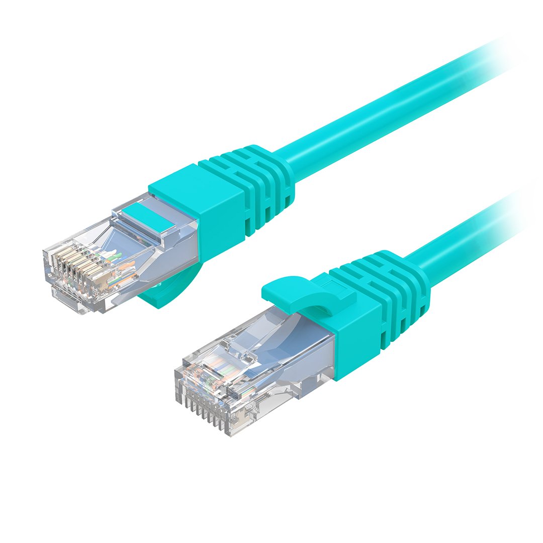 Cruxtec CAT6 10GbE Ethernet Cable Green 1m