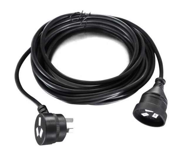 8Ware Power Cable Extension 3-Pin AU Piggy Back 2m