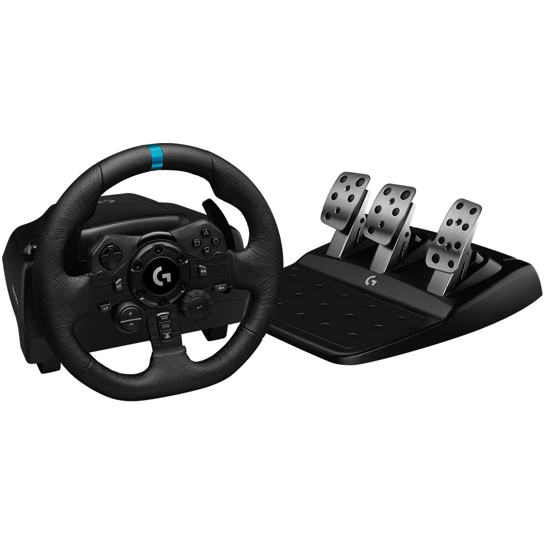 Logitech G923 TrueForce Sim Racing Wheel For PC and PS5 / PS4
