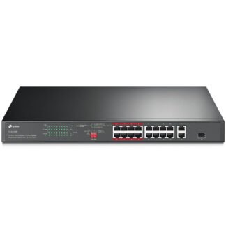 TP-Link TL-SL1218P 16-Port + 2-Port Gigabit Rackmount Switch PoE