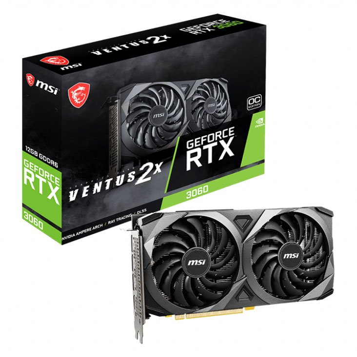 MSI GeForce RTX 3060 Ventus 2X OC 12GB