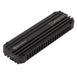 SilverStone MS12 USB-C 3.2 Gen 2 to NVMe M.2 SSD Enclosure