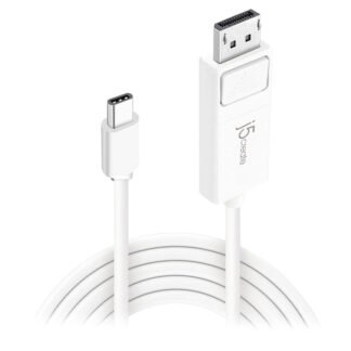 j5create JCA141 USB-C to 4K DisplayPort Cable