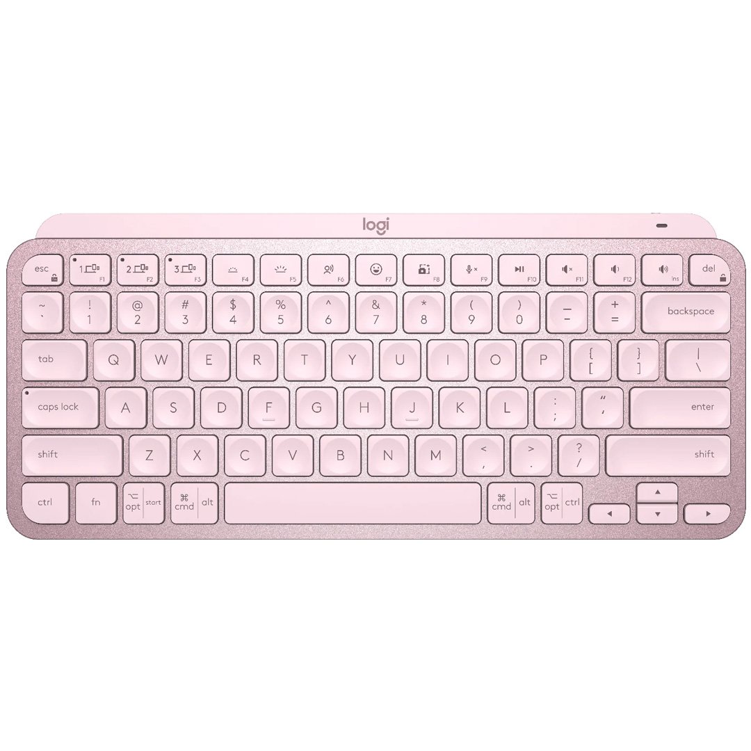 Logitech MX Keys Mini Wireless Keyboard Rose