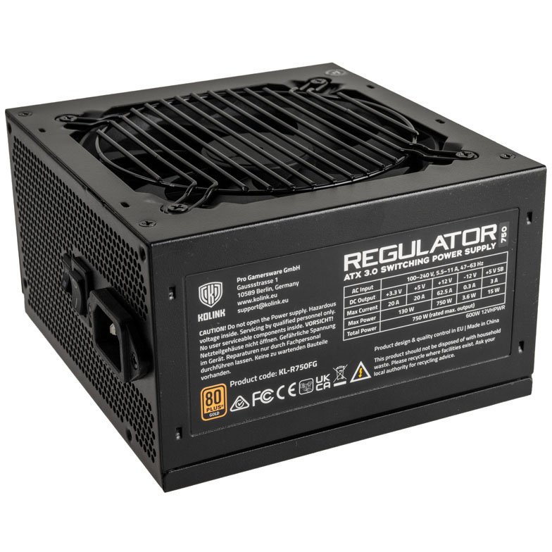 Kolink Regulator Gold ATX 3.0 750W Power Supply