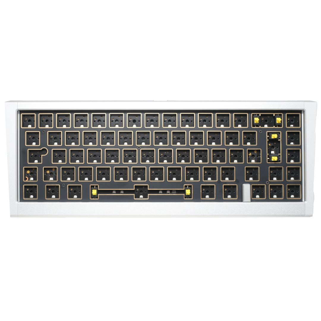 Ducky ProjectD Outlaw 65 RGB Hot-Swap Barebone Keyboard Silver
