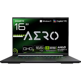 Gigabyte Aero X16 Ryzen AI 7 RTX 5070 16in Laptop Space Grey