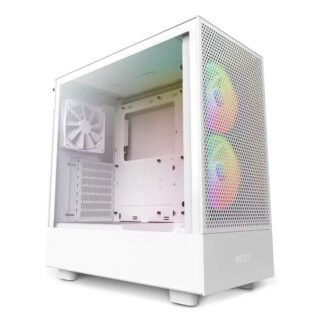 NZXT H5 Flow RGB Edition Mid Tower Case White