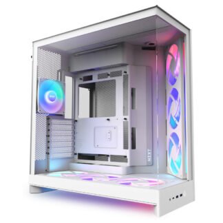 NZXT H9 Flow RGB+ Case White