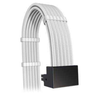 CableMod RT-Series Pro ModMesh 12V-2x6 90 Deg Triple 8-Pin White