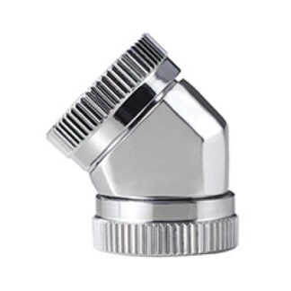 Phanteks Hard Tube 45 Degree 12mm Fitting Chrome