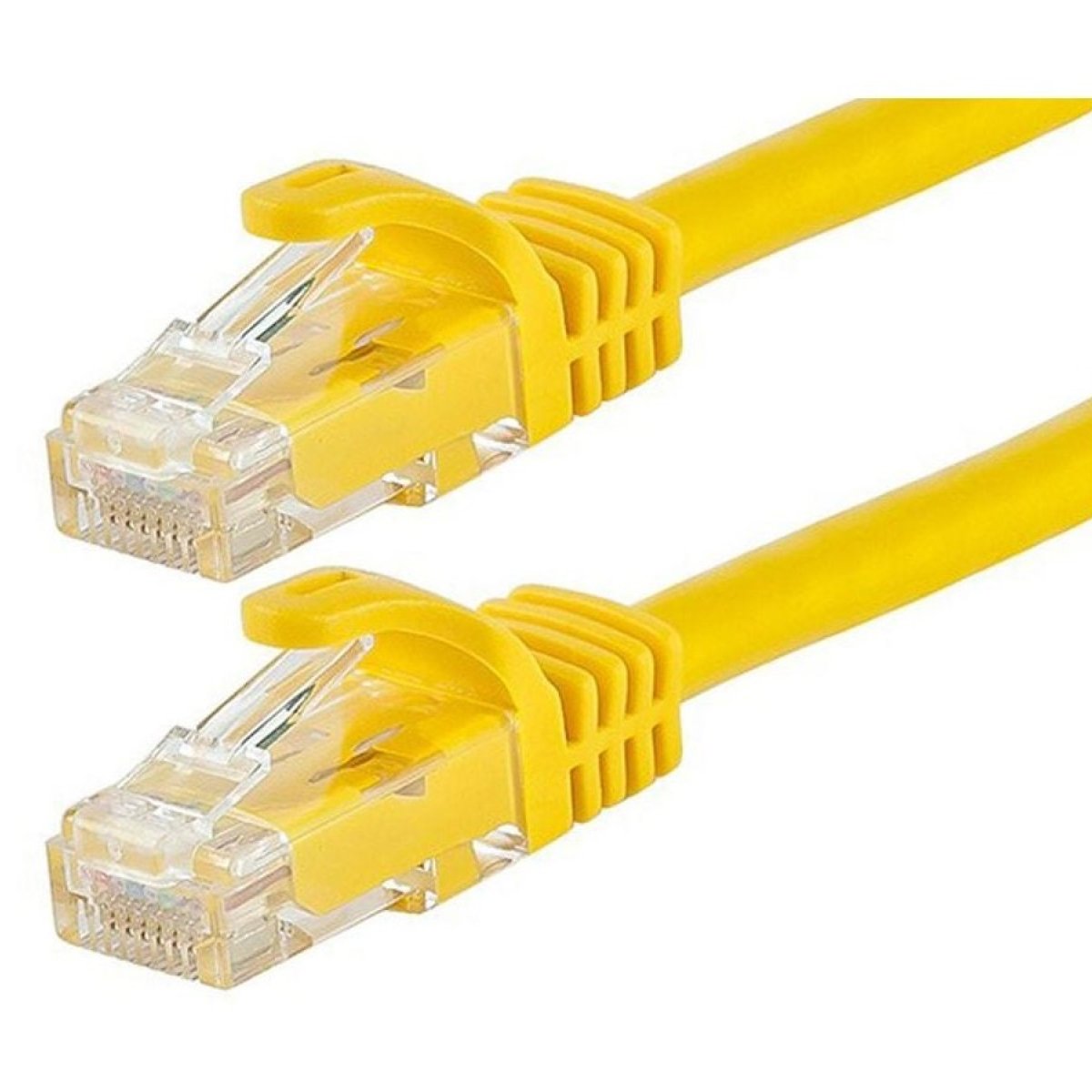 Astrotek Cat 6 Ethernet Cable Yellow 1m