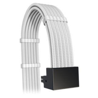 CableMod RT-Series Pro ModMesh 12V-2x6 90 Deg. Quad 8-Pin White