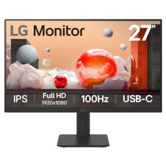 LG 27MS570B-B FHD 100Hz IPS USB-C 27in Monitor with Height Adjustable stand