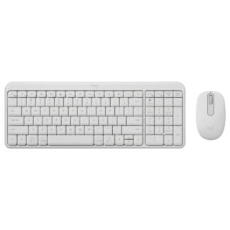 Logitech MK250 Bluetooth Wireless Keyboard and Mouse Combo Off White
