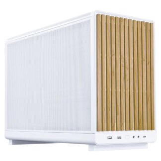 Lian Li x Dan Cases A3-mATX Micro-ATX Case White Wood Edition