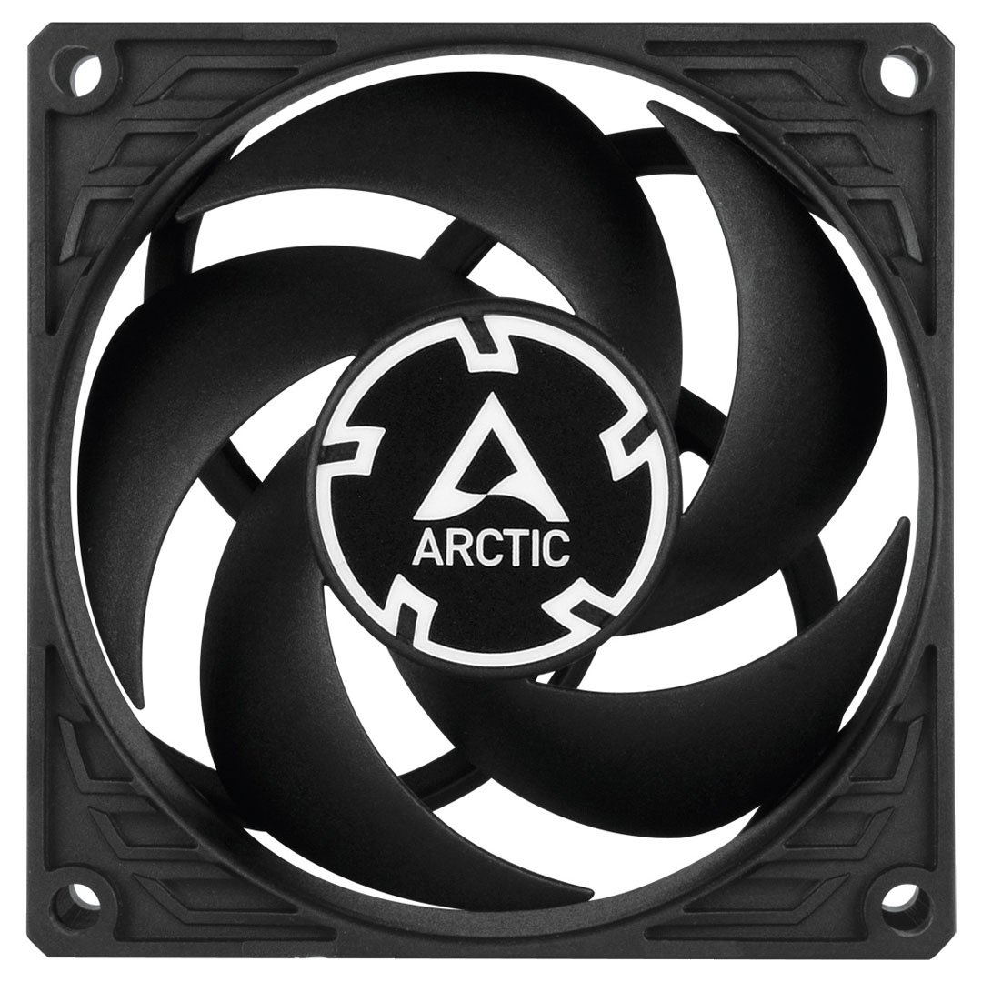 Arctic P8 Max PWM 80mm High-Performance Fan Black