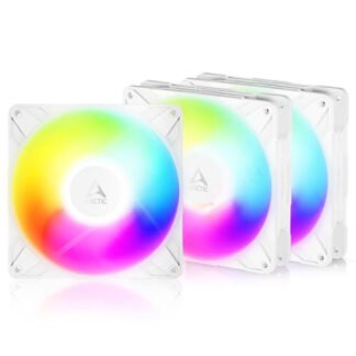 Arctic P14 Pro ARGB Reverse PWM 140mm Fan 3 Pack White