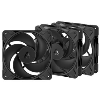 Arctic P12 Pro Reverse PWM 120mm Fan Black 3 Pack