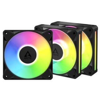 Arctic BioniX P12 A-RGB 120mm Fan Black 3 Pack