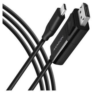 Axagon USB-C to Displayport 4K/60Hz Cable 1.8m