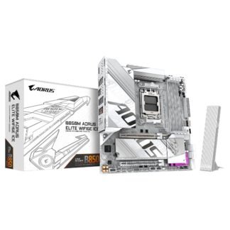 Gigabyte B850M Aorus Elite WiFi 6 Ice DDR5 Motherboard