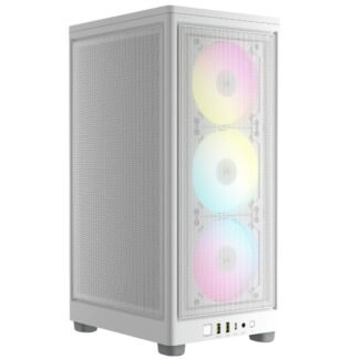Corsair 2000D RGB Airflow Mini-ITX Tower Case White