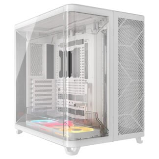 Corsair Air 5400 LX-R Link Tempered Glass Mid-Tower Case White