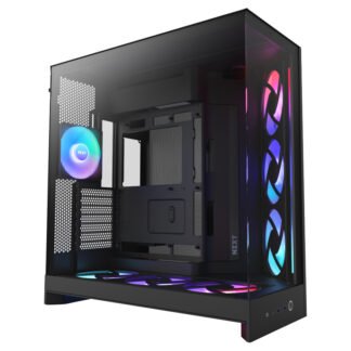 NZXT H9 Flow RGB+ Case Black