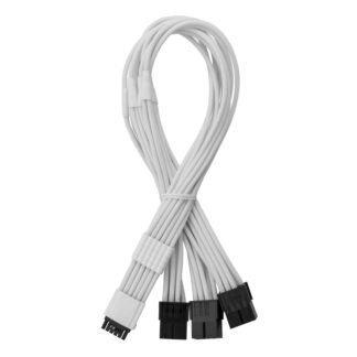 CableMod Pro ModFlex 12V-2x6 PCIe Extension Triple 8-pin White