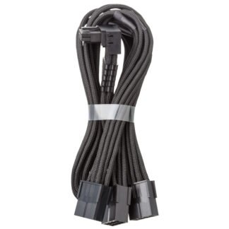 CableMod Pro ModFlex 12V-2x6 90 Deg PCIe Extension Variant A Triple 8-pin Black