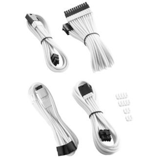 CableMod Pro ModMesh 12V-2x6 Cable Extension Kit White