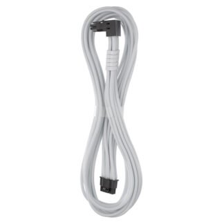 CableMod ModFlex 12V-2x6 Cable for Corsair Type 5 RMx Shift 90 Deg 16-pin White
