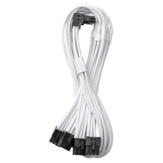 CableMod ModFlex 12V-2x6 90 Deg PCIe Cable for ASUS, Seasonic & Phanteks Variant A White