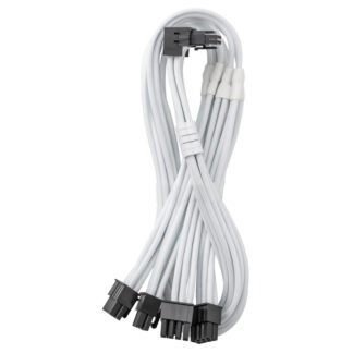 CableMod ModFlex 12V-2x6 90 Deg PCIe Cable for ASUS, Seasonic & Phanteks Variant B White