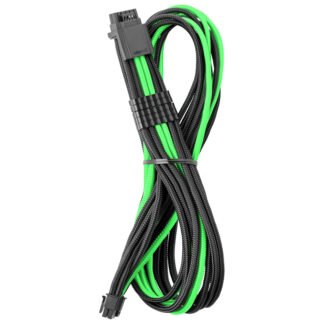 CableMod RT-Series Pro ModMesh 12V-2x6 16-Pin Cable Black Green