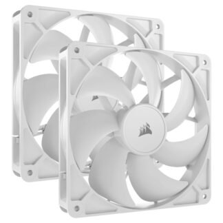 Corsair RS140 140mm PWM Fans Dual Pack White