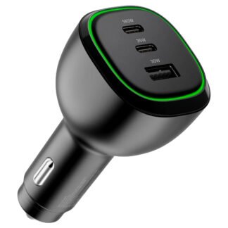 Alogic 165W USB-C Car Charger with 240W Charging Cable