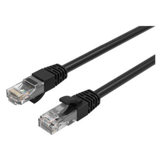 Cruxtec CAT6 10GbE Ethernet Cable Black 2m