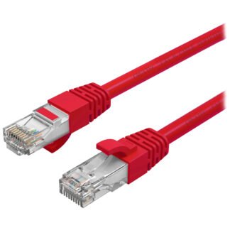 Cruxtec CAT6 10GbE Ethernet Cable Red 3m