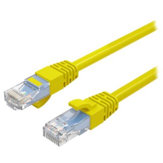 Cruxtec CAT6 10GbE Ethernet Cable Yellow 3m