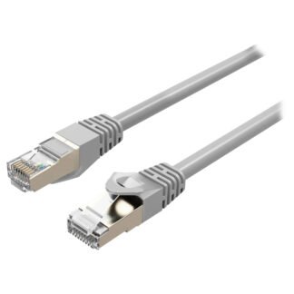 Cruxtec CAT7 10GbE Triple Shielding Ethernet Cable White 2m