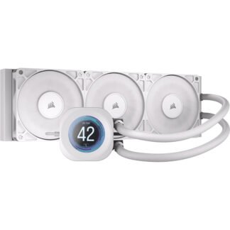 Corsair Nautilus RS LCD AIO Liquid CPU Cooler 360mm White