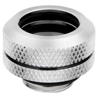 Corsair Hydro X Series XF HL 14mm OD Hard Fittings Chrome 4 Pack