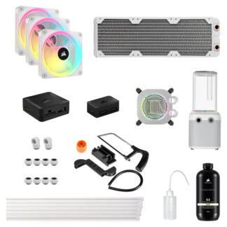 Corsair Hydro X iCUE Link XH405i RGB Custom Cooling Kit White