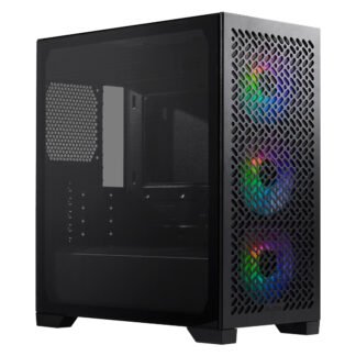 Cooler Master Elite 302 ARGB Mini Tower Case Black