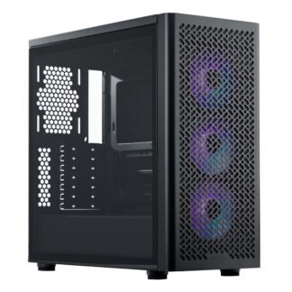 Cooler Master Elite 502 ARGB Mid Tower Case Black