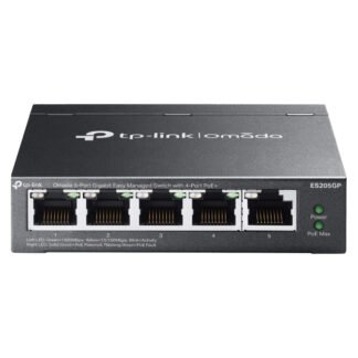 TP-Link ES205GP Omada 5 Port Gigabit Switch with 4 Port PoE+