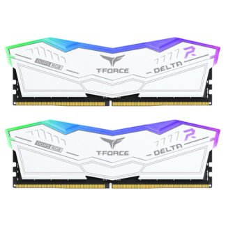 Team T-Force Delta RGB 64GB (2x32GB) 6400MHz CL34 DDR5 White